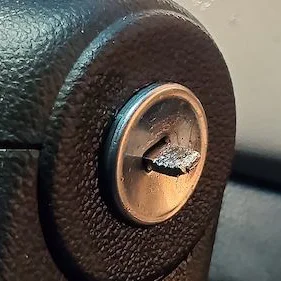Broken key extraction from a Chevrolet ignition lock