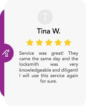 A 5-Star Review Via Google Maps From A Satisfied Customer For Locksmith Services.
