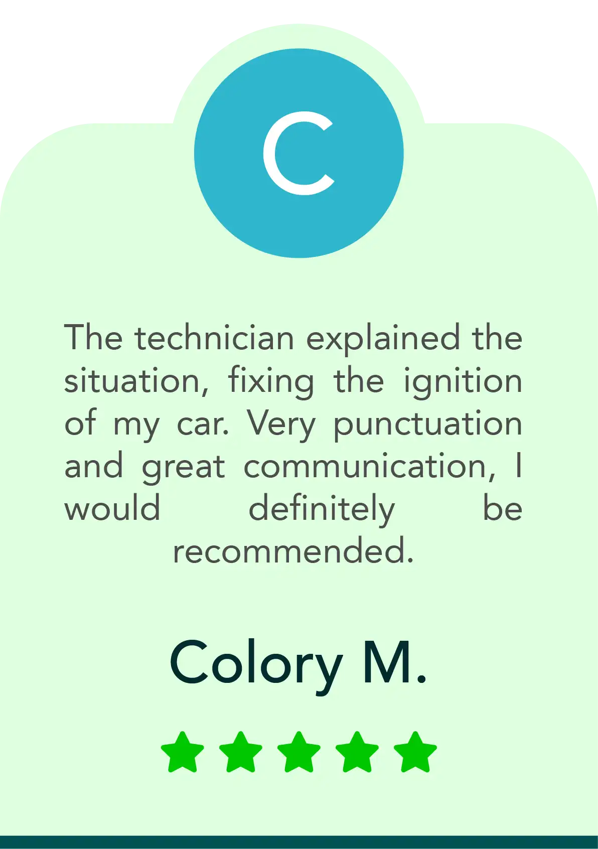 A 5-Star Review Via Google Maps From A Satisfied Customer For Locksmith Services.